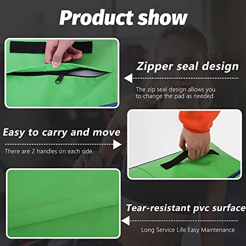BestMassage Gymnastics Mat Folding Tumbling Mat with Handle G7001