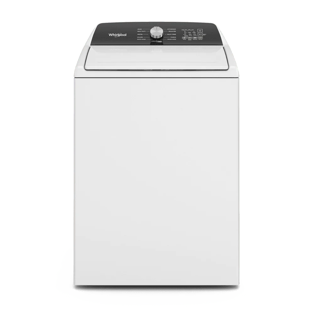 Whirlpool WTW5010LW 4.6 Cu. Ft. White Top Load Impeller Washer with Built-In Faucet