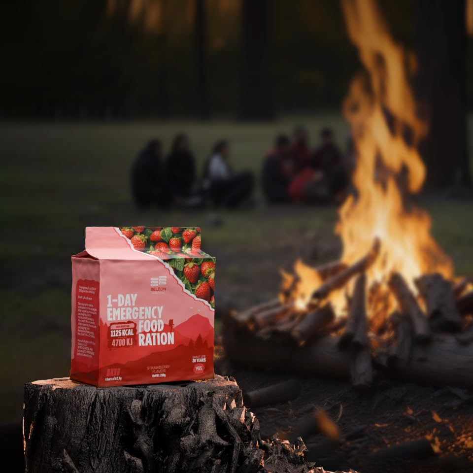 Emergency Food Supply 7-Day Chocolate Biscuit Bars Survival Kit A231664
