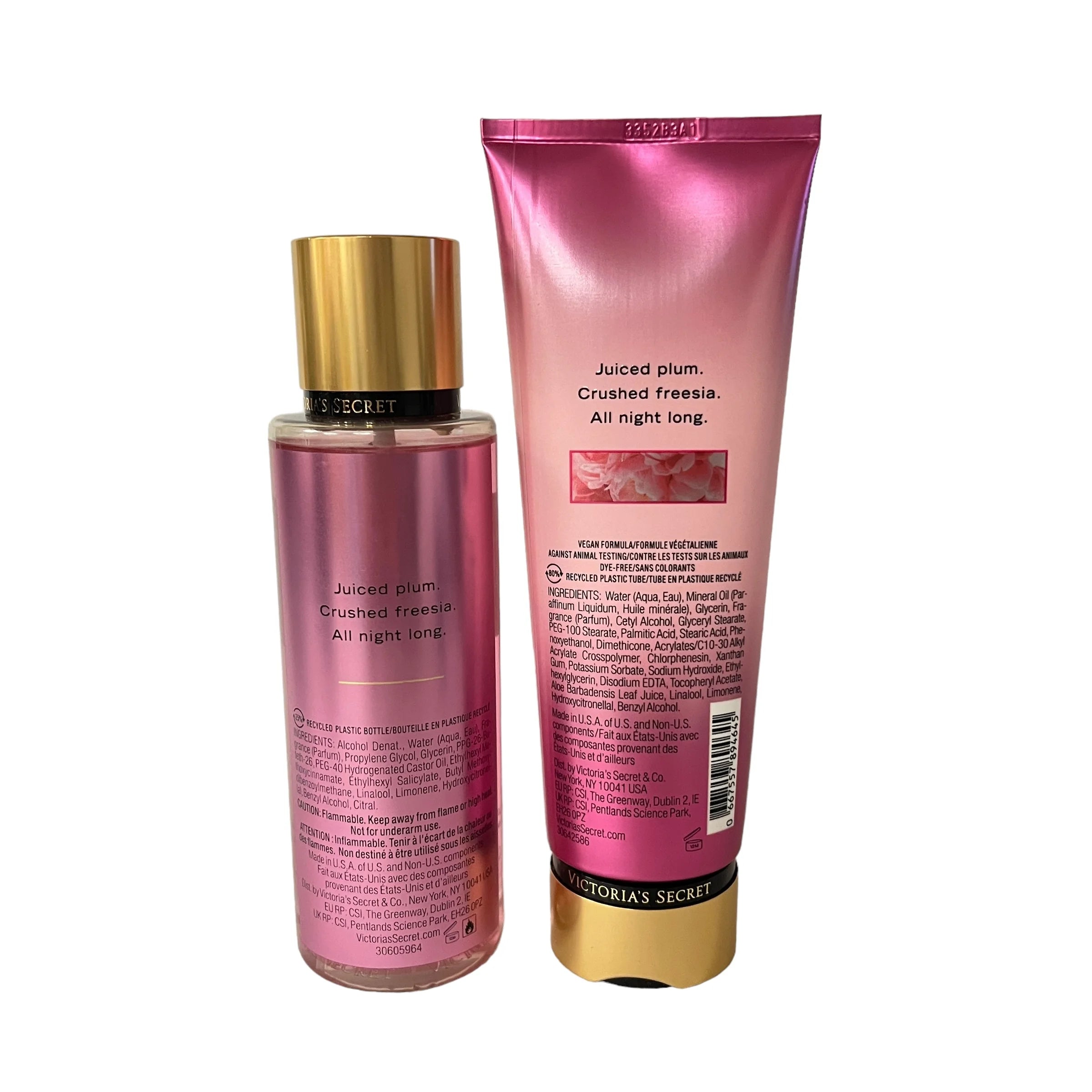 Victoria's Secret Pure Seduction Fragrance Mist and Lotion Set T9952