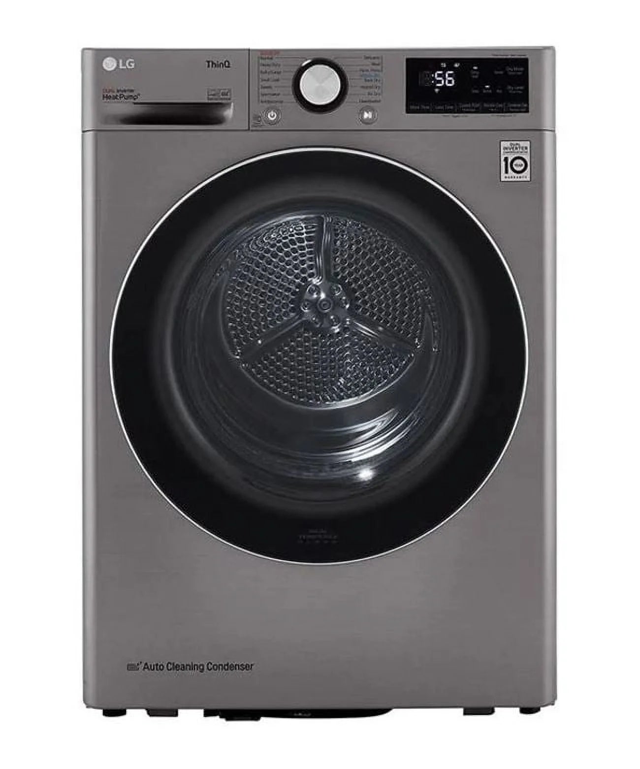 LG DLHC1455W Front Load Electric Dryer Gray U69211