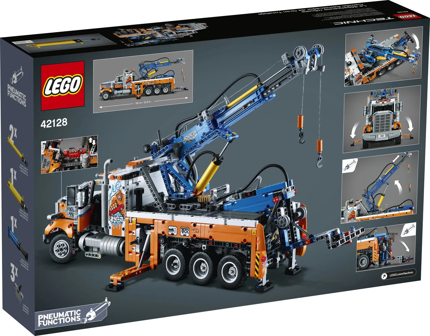 LEGO Technic Heavy-Duty Tow Truck 42128 Building Set L727442
