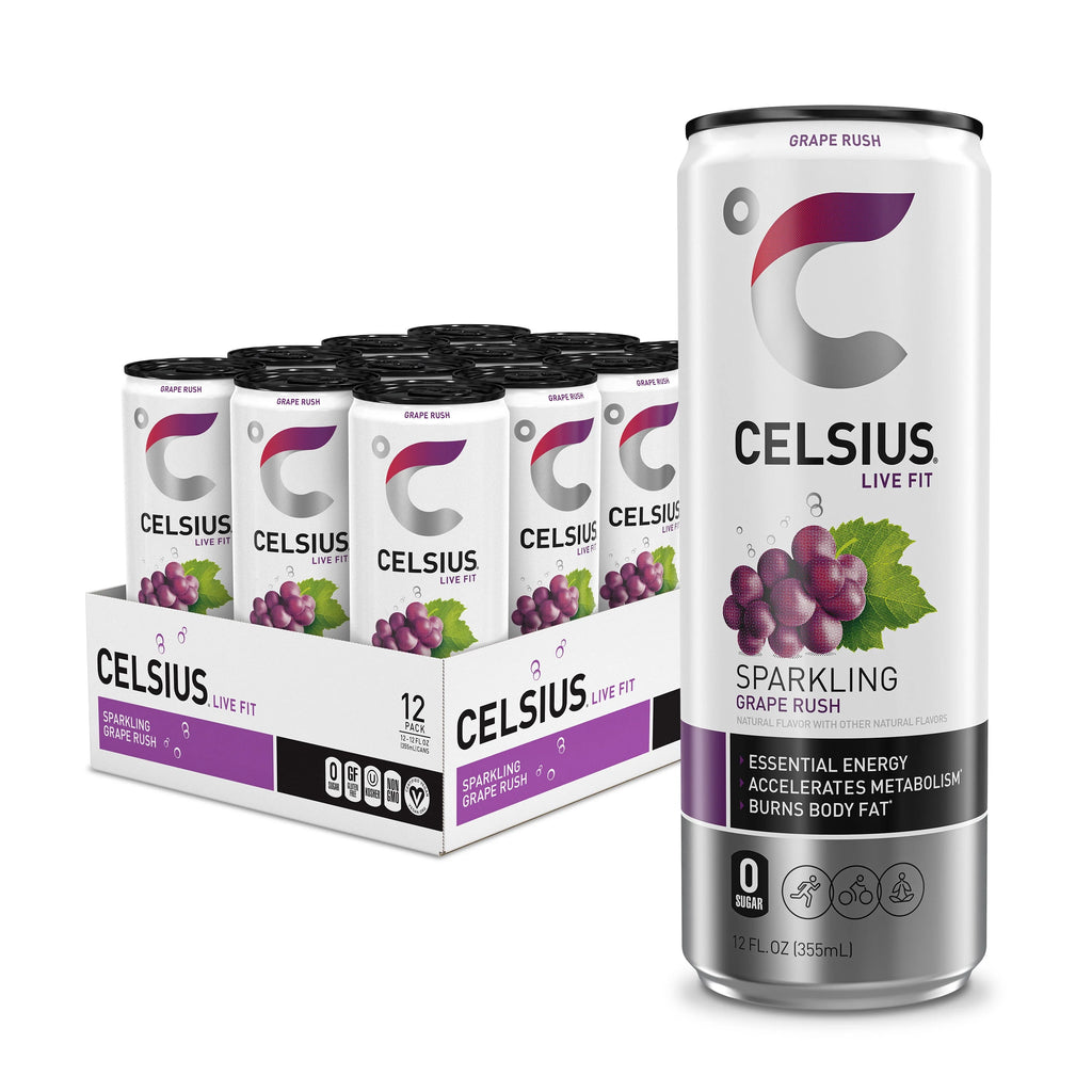 CELSIUS Sparkling Space Variety Pack, Functional Energy Drink, 12 fl oz, 12-Pack T823