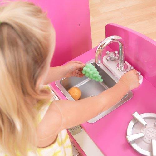 Kidkraft Retro Kitchen and Refrigerator Pink M2027