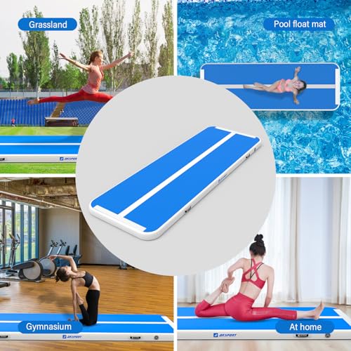 AKSPORT Gymnastics Air Mat Tumble Track with Air Pump A7907