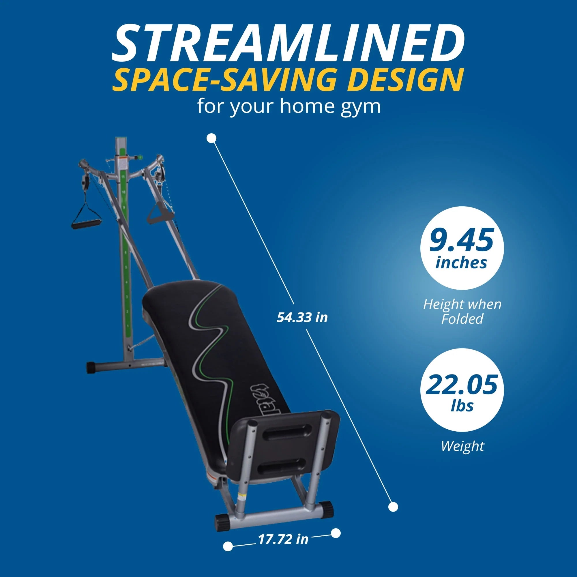 Total Gym APEX G5 Home Fitness Incline Weight Trainer N950425