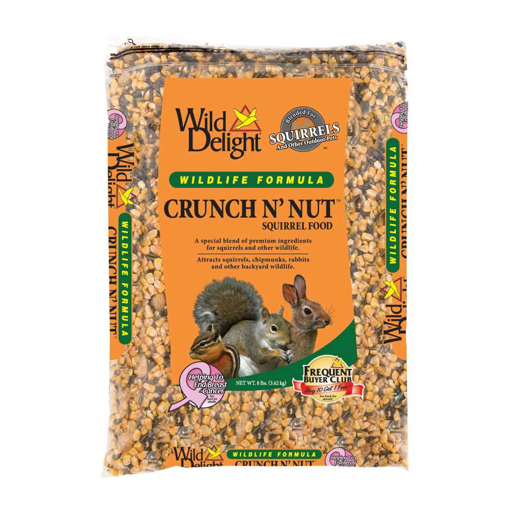 Wild Delight Crunch N’ Nut Squirrel Food F5192