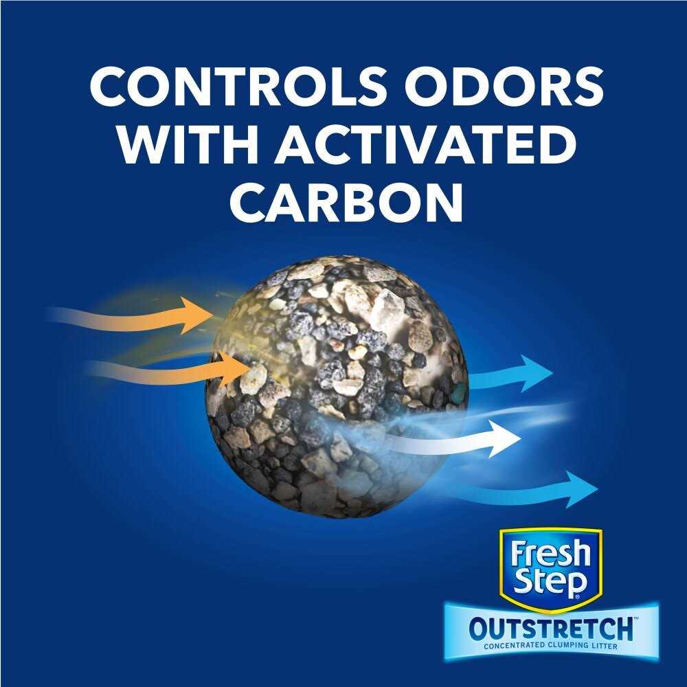Fresh Step Outstretch Febreze Concentrated Clumping Litter L1992