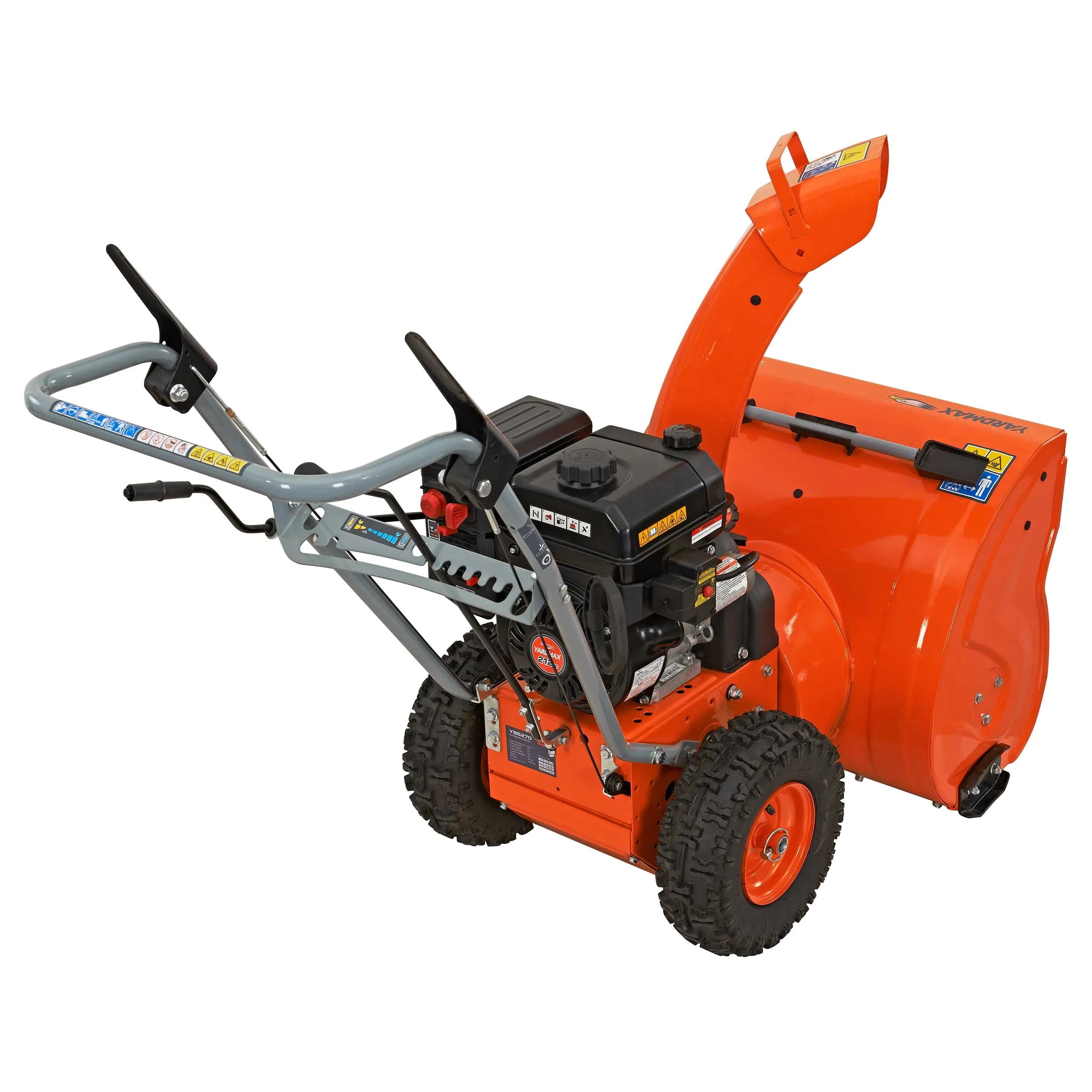 24 in. 212cc Two-stage Self-propelled Gas Snow Blower D668