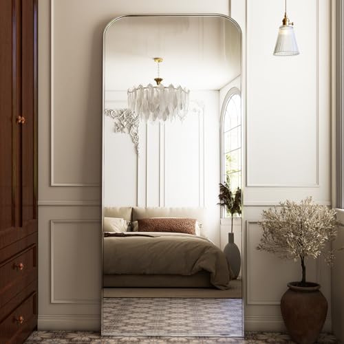 HARRITPURE 57"x20" Full Length Mirror with Aluminum Frame, Gold A38098