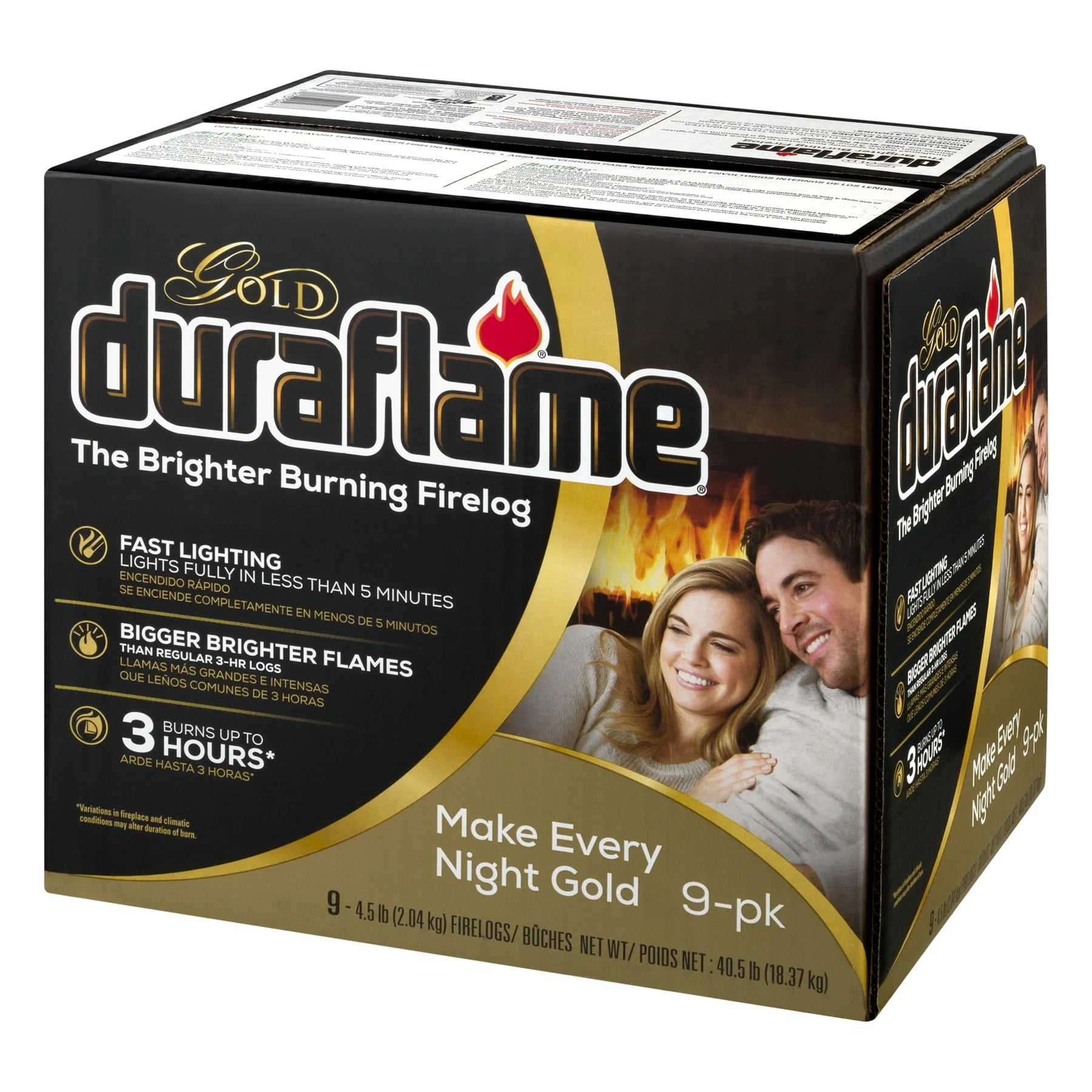 duraflame® Firelogs, Gold, 4.5 LB E74336