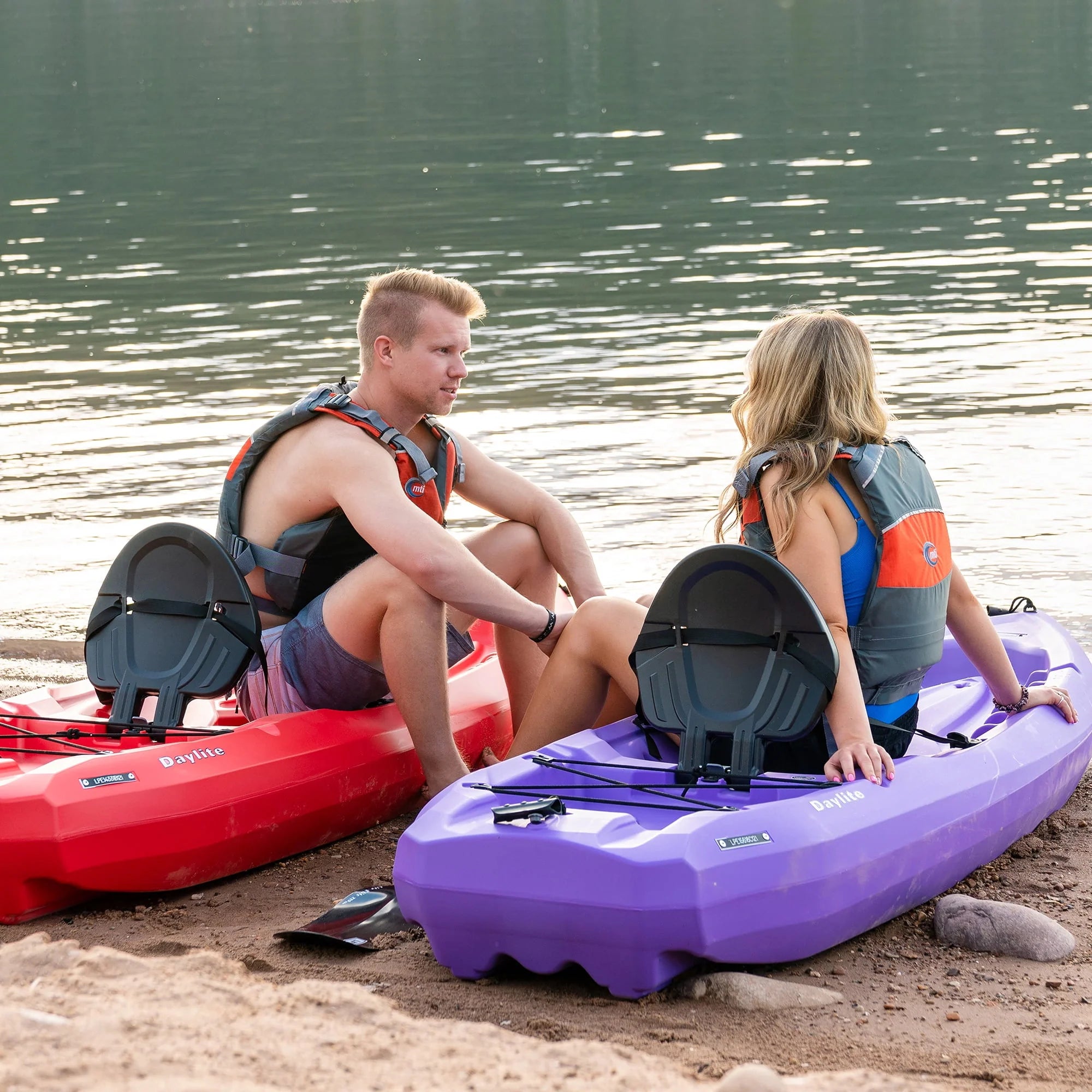 Lifetime Daylite 8 ft Sit-on-Top Kayak, Red H51700