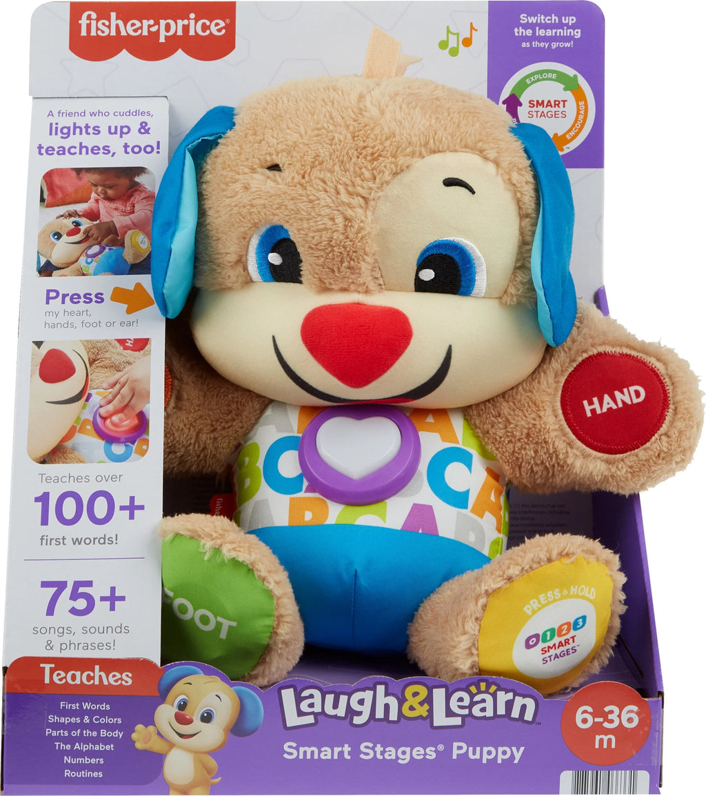 Fisher-Price Laugh & Learn Smart Stages Puppy Plush Toy Q87735