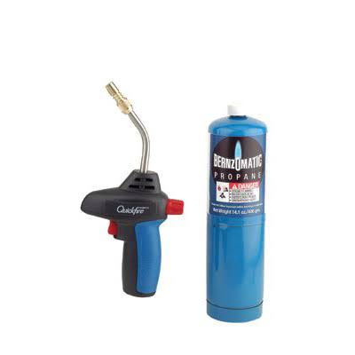 Bernzomatic Basic Propane Quickfire Self-Igniting Torch Kit TS3000KC Z520417