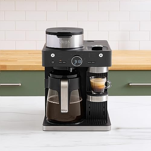 Ninja Espresso & Coffee Maker & Barista System, Black, CFN601 O20366