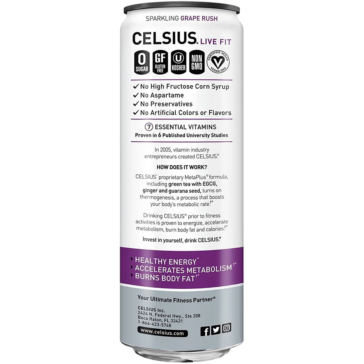 CELSIUS Sparkling Space Variety Pack, Functional Energy Drink, 12 fl oz, 12-Pack T823