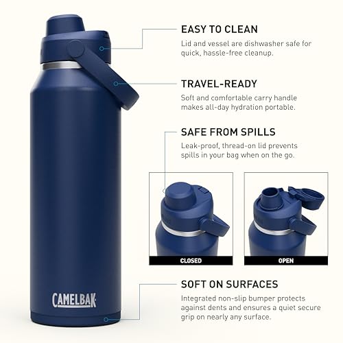 CamelBak Thrive Chug Insulated Stainless Steel Water Bottle 32oz Sky Blue K9074