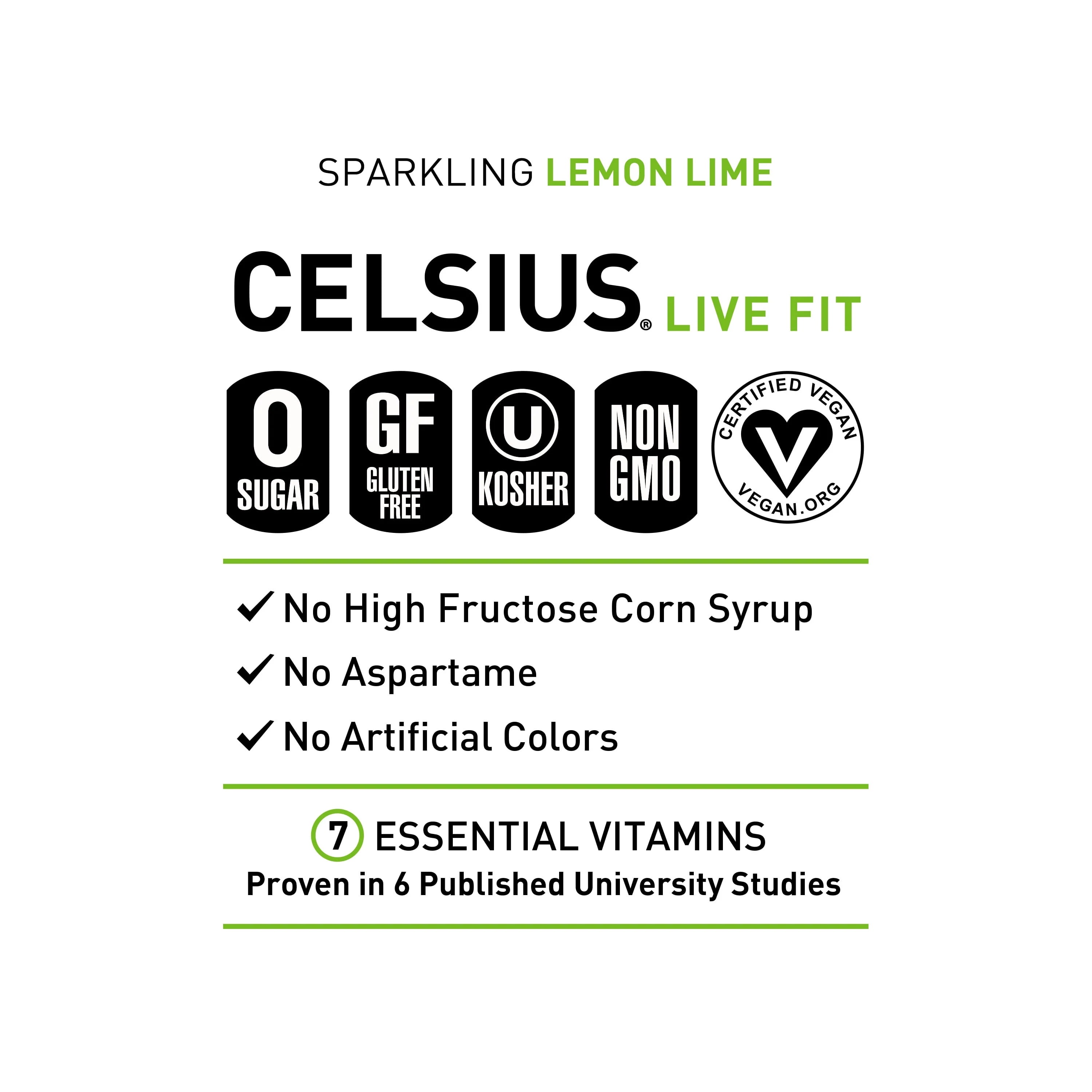 CELSIUS Sparkling Space Variety Pack, Functional Energy Drink, 12 fl oz, 12-Pack T823