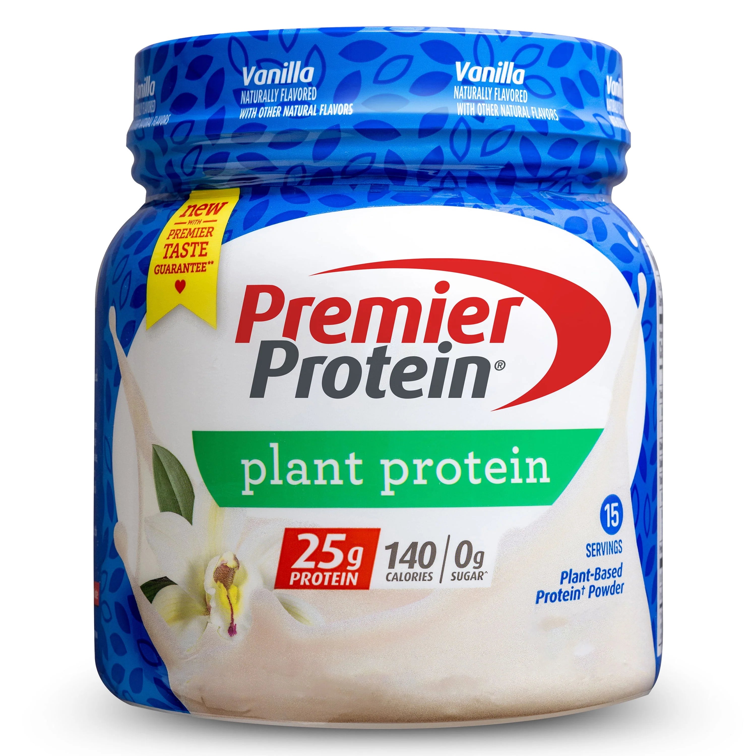 Premier Protein Powder Plant Protein, Vanilla, 25g, 15 Servings I682