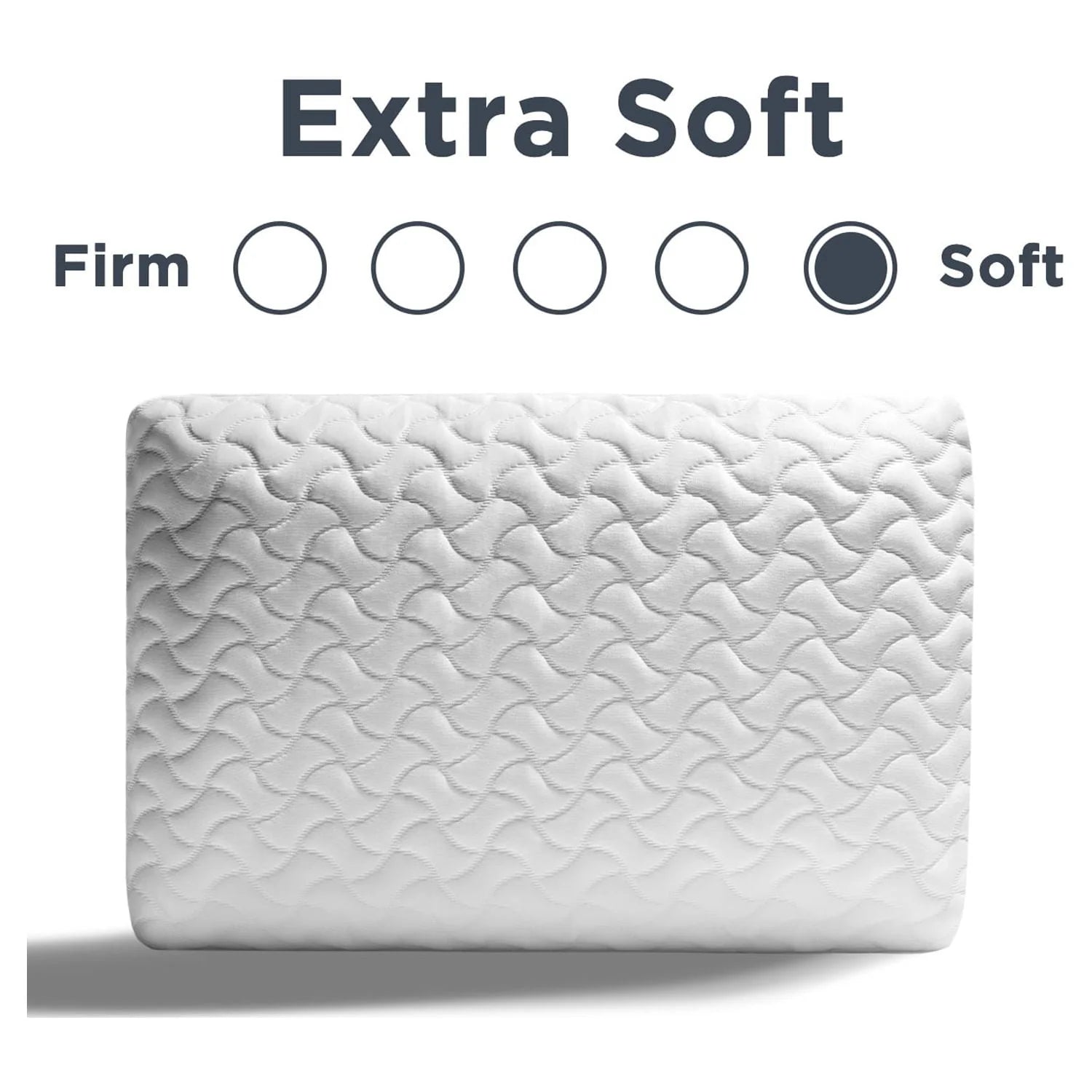 Tempur-Pedic Cloud Memory Foam Pillow, Queen, 2 Pack D389