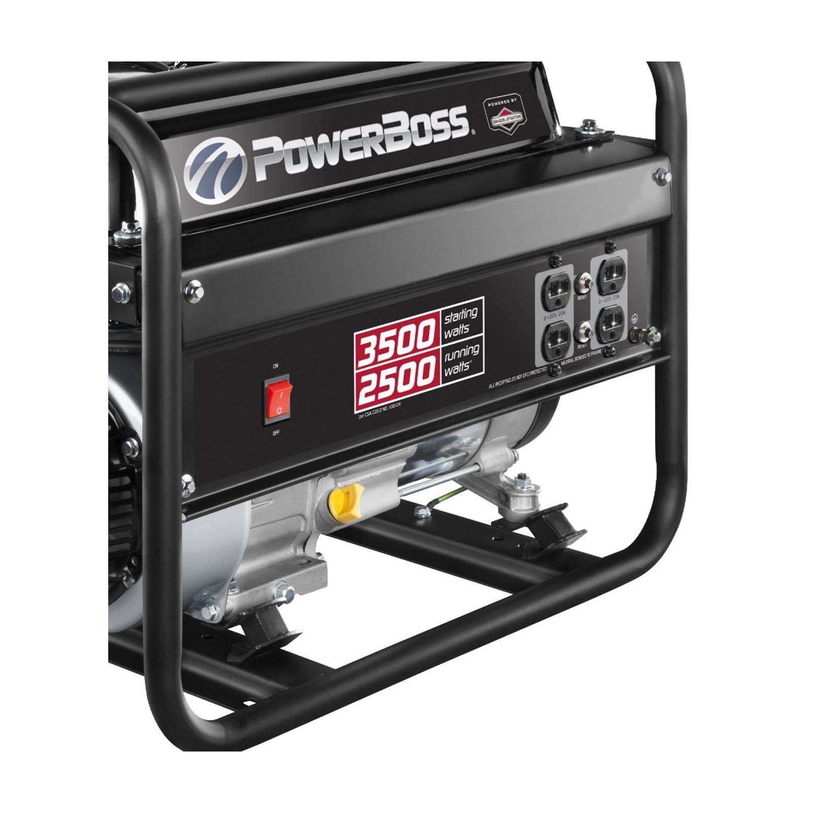 Powerboss 2500 Watt Portable Generator 30628 U48407