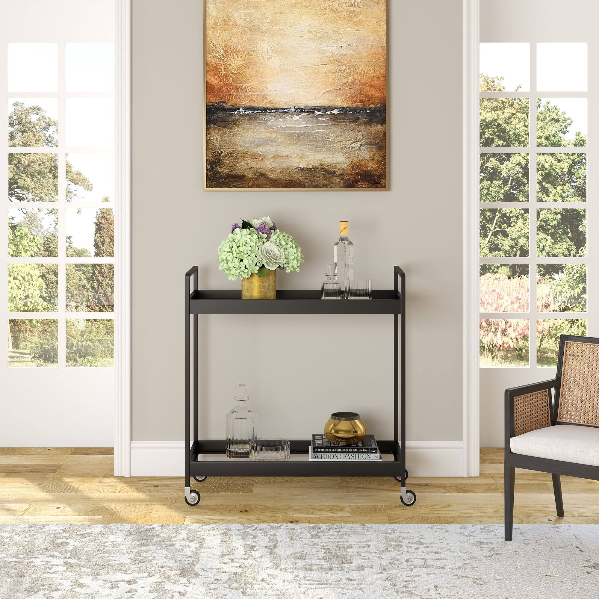 Cooper Bar Cart Brass G605
