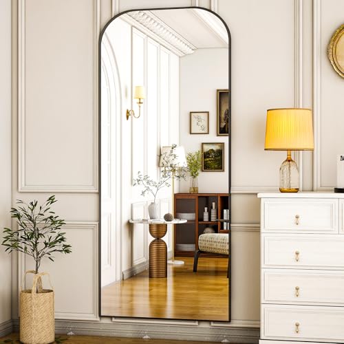 HARRITPURE 57"x20" Full Length Mirror with Aluminum Frame, Gold A38098
