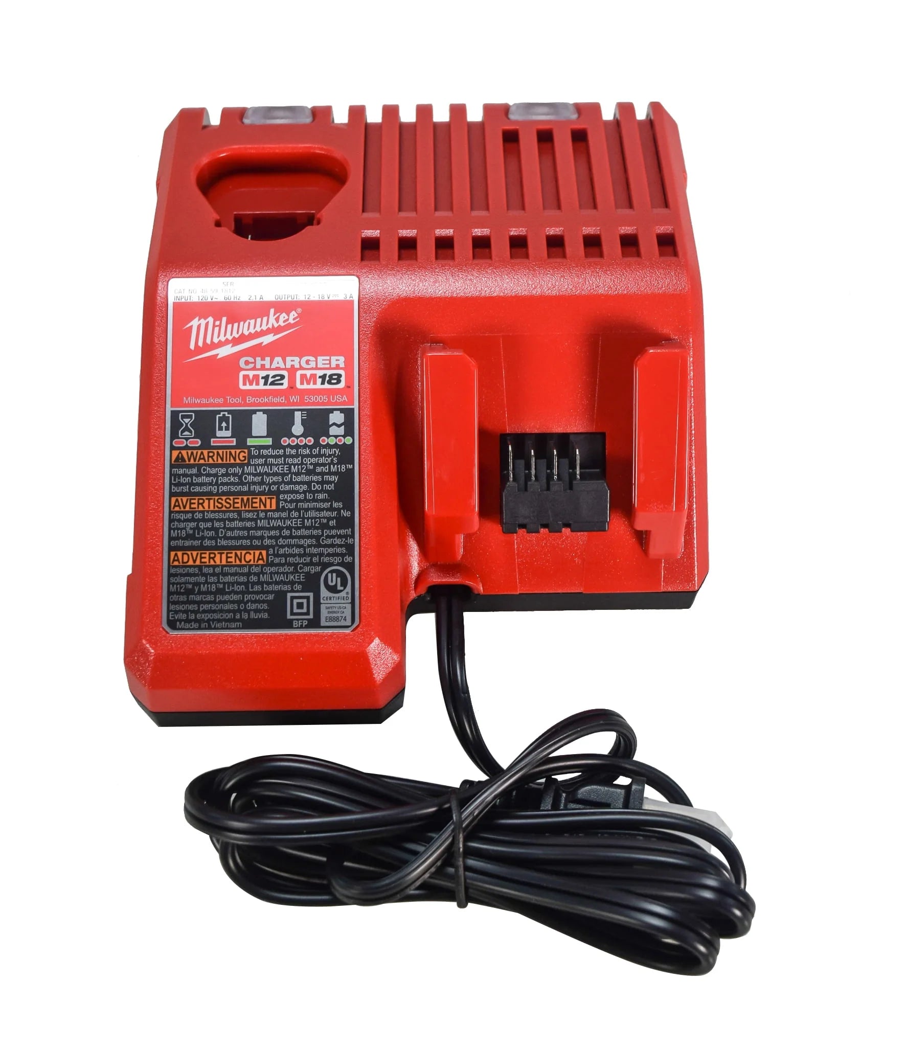 Milwaukee M18 XC Starter Kit with Two 5.0Ah Batteries and Charger O529