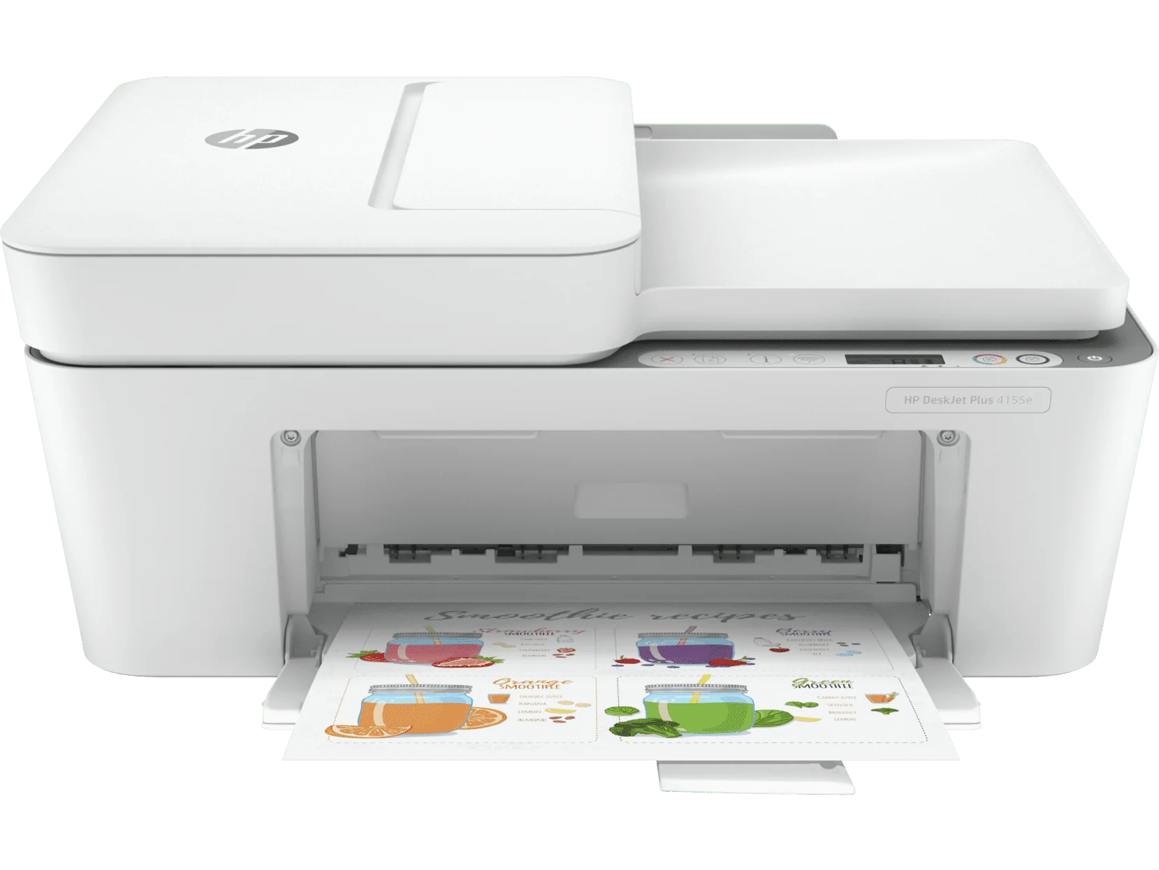 HP DeskJet 4155e All-in-One Inkjet Printer, Color Mobile Print, Copy, Scan, Send
