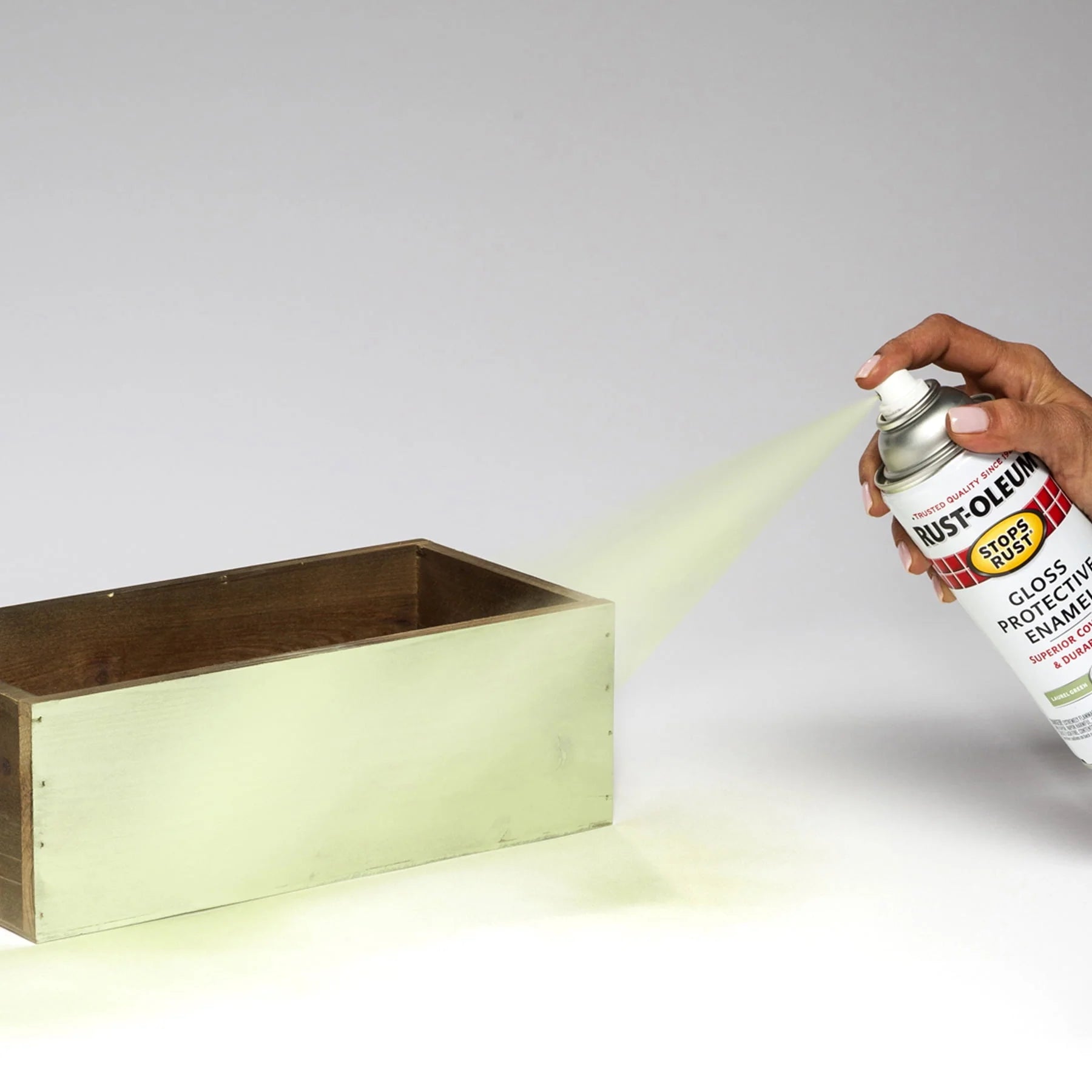 Rust-Oleum Stops Rust Satin Protective Enamel Spray Paint 285092, 12 oz Y531