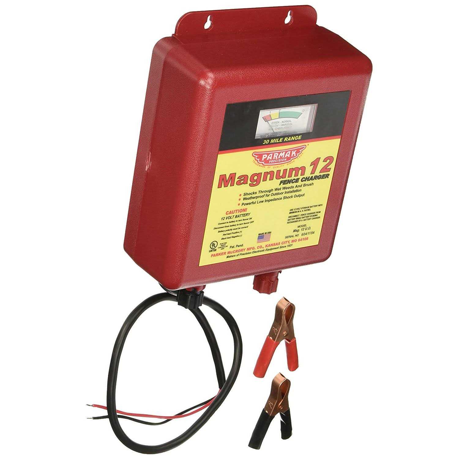 Parmak Electric Fence Charger V353267