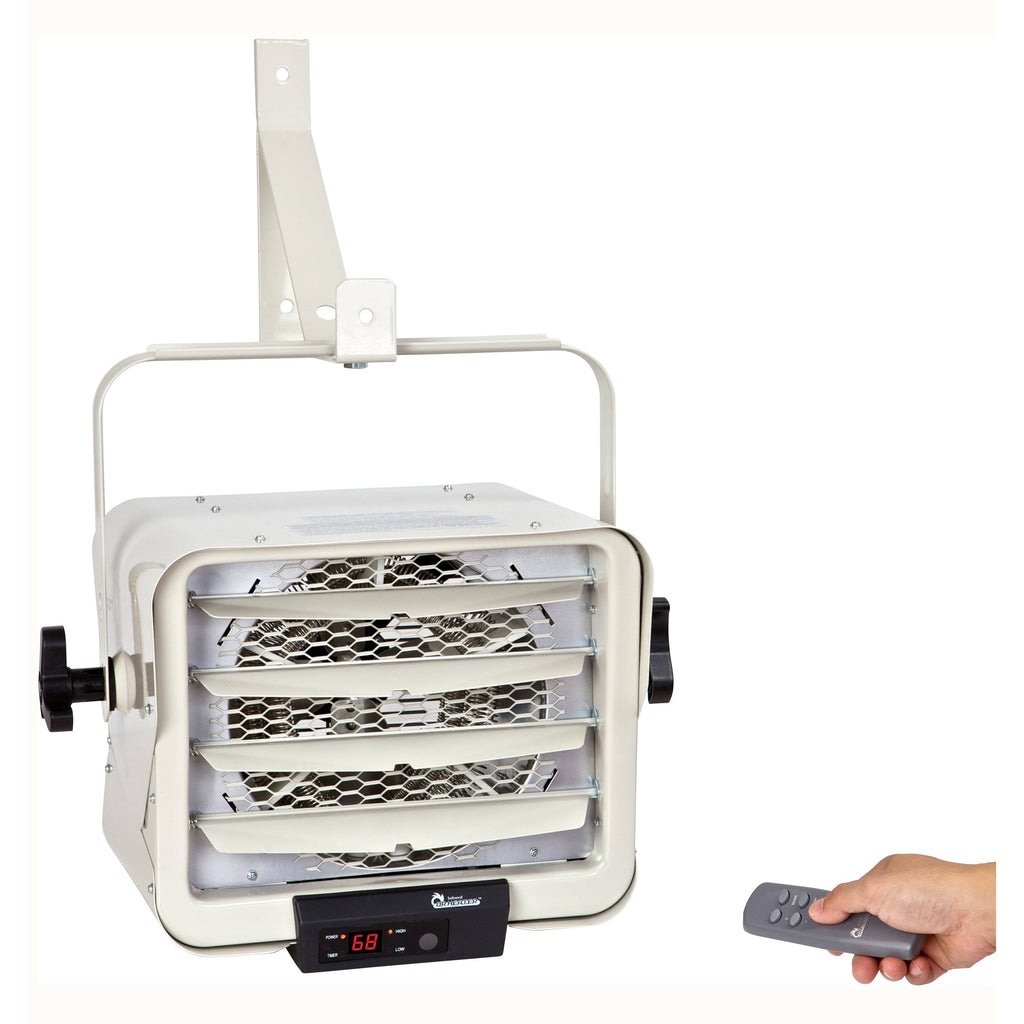 Dr Infrared Heater DR-975 7500-Watt 240-Volt Hardwired Garage Heater with Remote M180