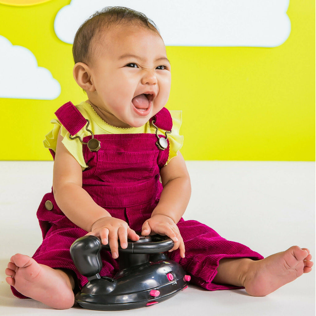 Bright Starts Ford Mustang 3 Ways to Play Walker Pink C7741