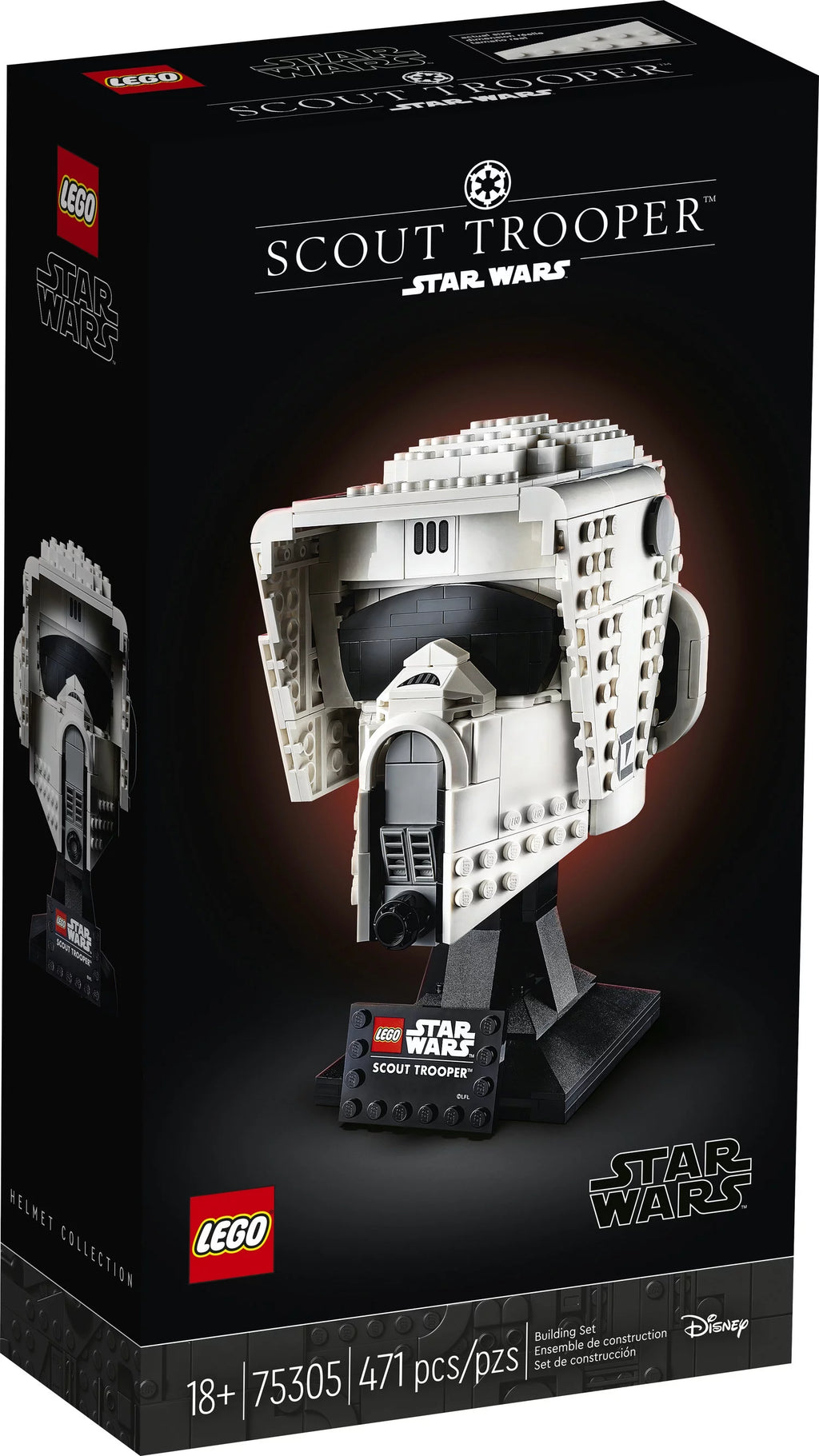 LEGO Star Wars Scout Trooper Helmet 75305 Building Toy H931