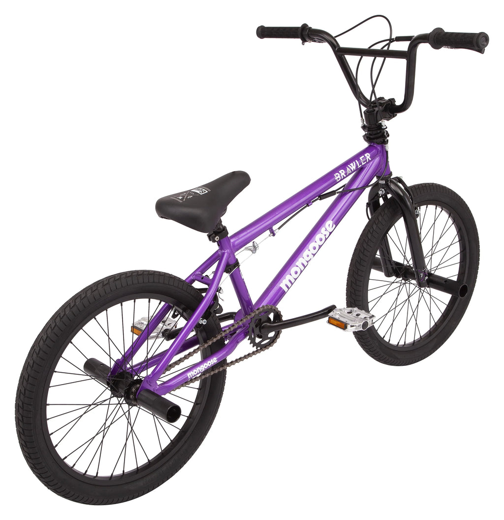 Mongoose BRAWLER Boys' Freestyle BMX Bike 20 L3541