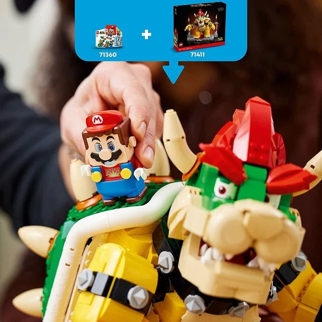 LEGO Super Mario The Mighty Bowser 71411 Building Toy Set V5649