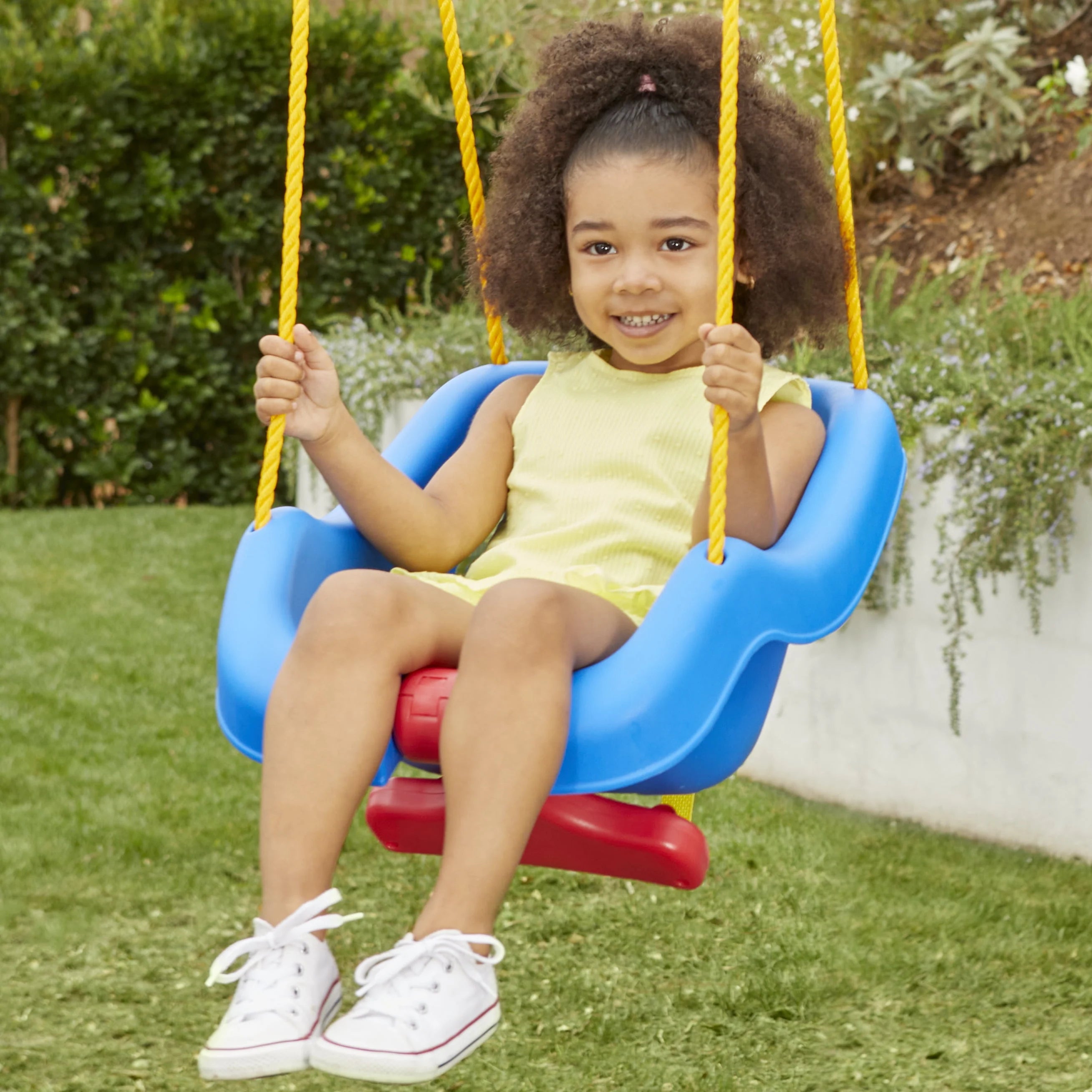 Little Tikes 2-in-1 Snug and Secure Swing, Blue Z795228