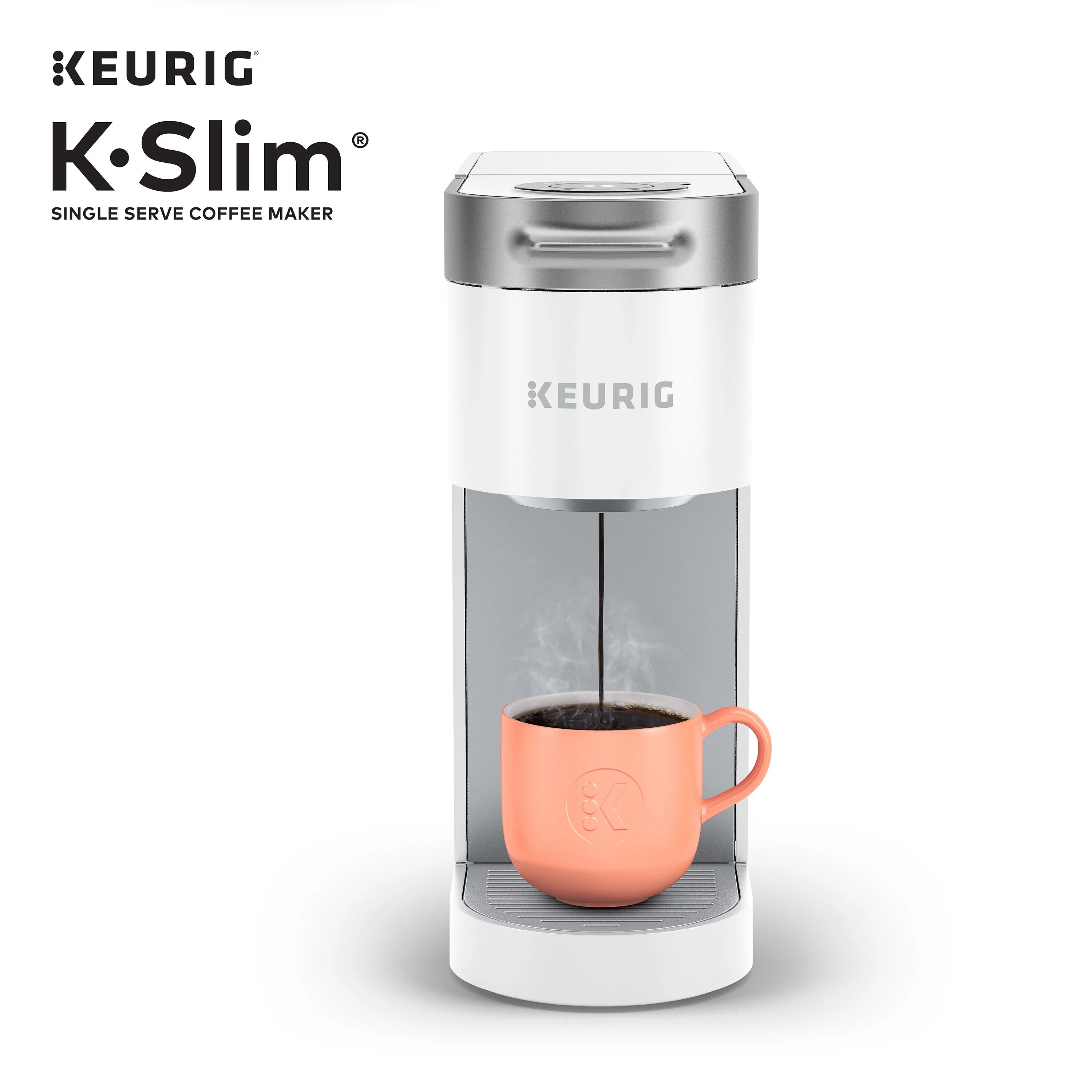 Keurig K-Slim Single-Serve K-Cup Pod Coffee Maker, Black W853