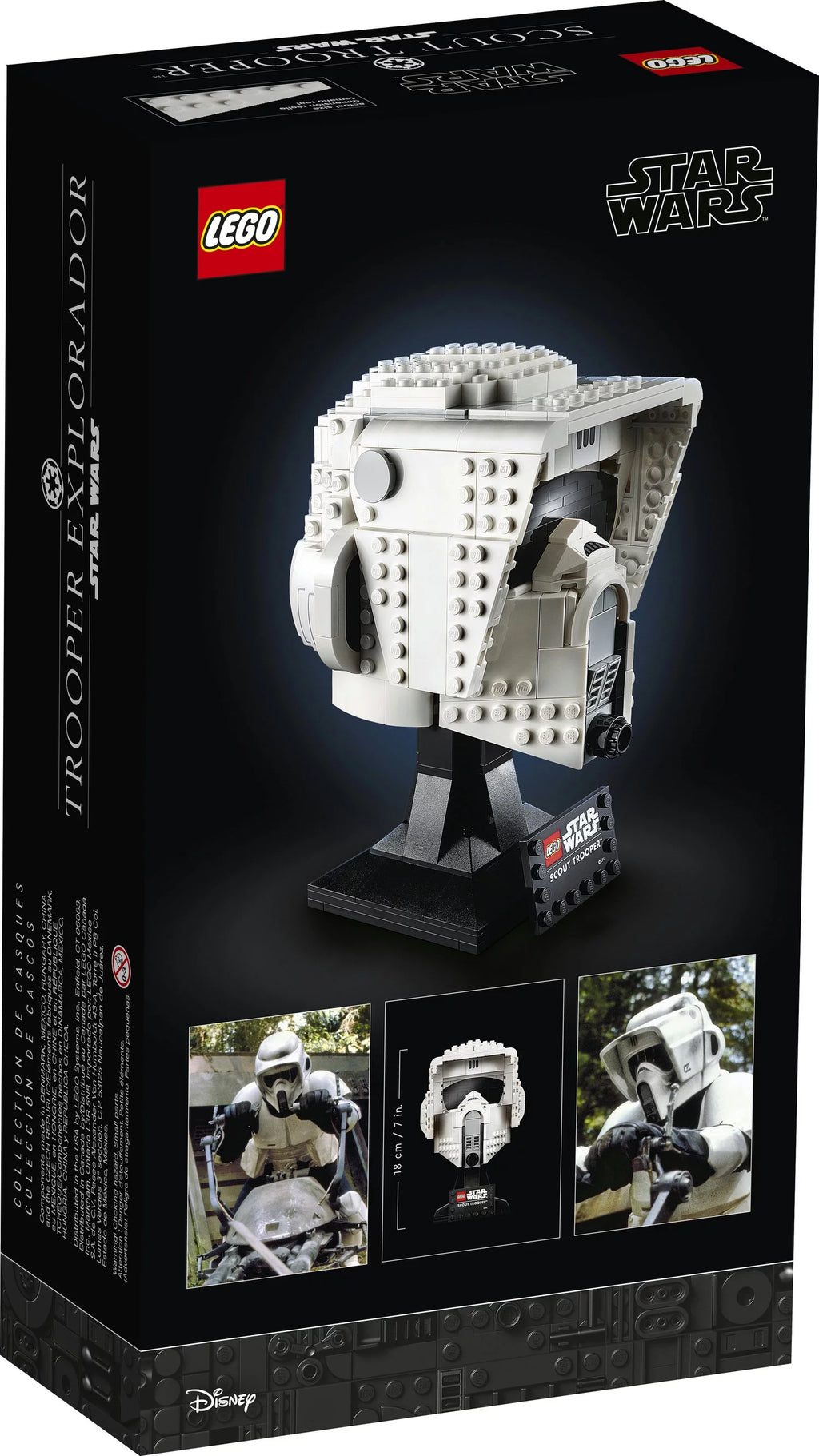 LEGO Star Wars Scout Trooper Helmet 75305 Building Toy H931