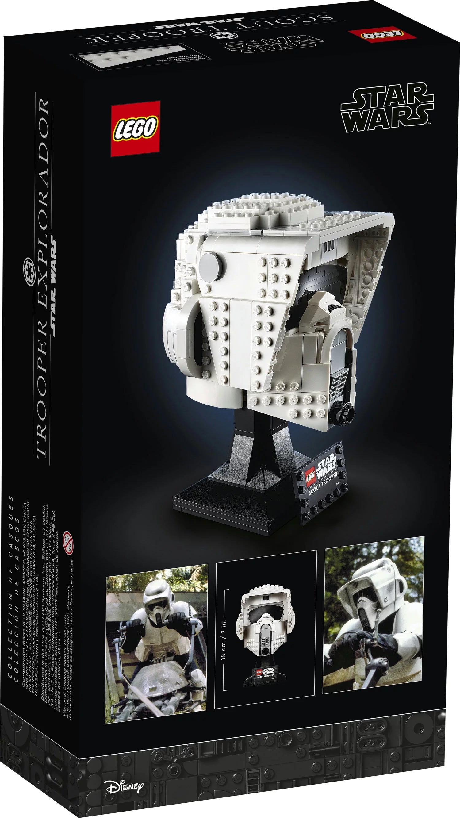 LEGO Star Wars Scout Trooper Helmet 75305 Building Toy H931