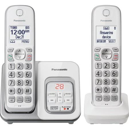 Panasonic KX-TGD532W Dect 6.0 1.93 GHz Cordless Phone - White