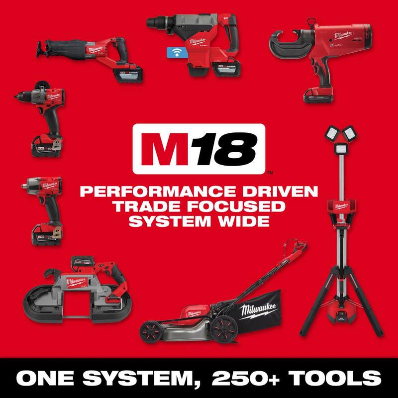 M18 FUEL 18V Brushless Cordless SAWZALL Reciprocating Saw Kit with Batteries, Charger & Case N772756