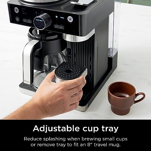 Ninja Espresso & Coffee Maker & Barista System, Black, CFN601 O20366