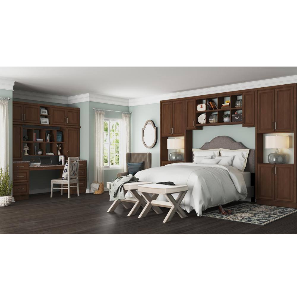 Hampton Assembled 36x30x12 in. Wall Kitchen Cabinet in Cognac R5985