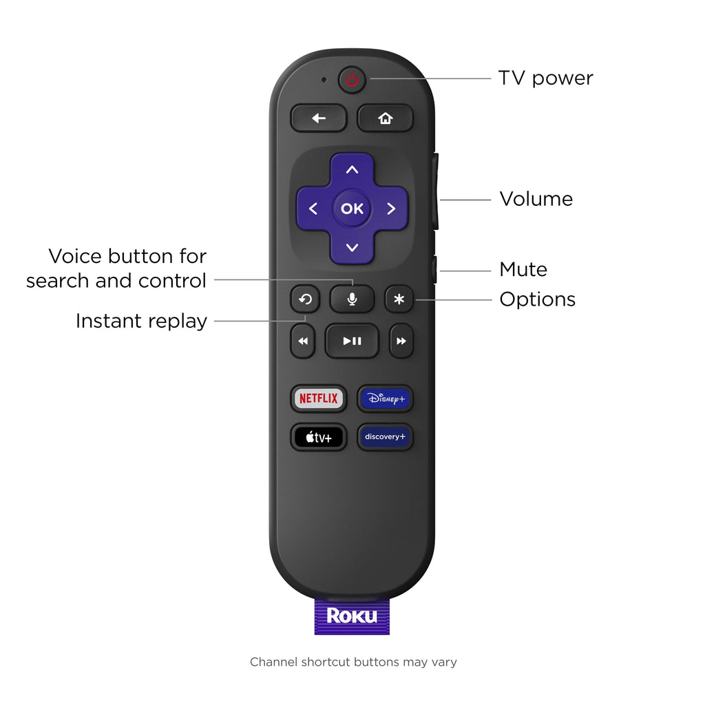 Roku Express 4K+ Streaming Player with Voice Remote R31661