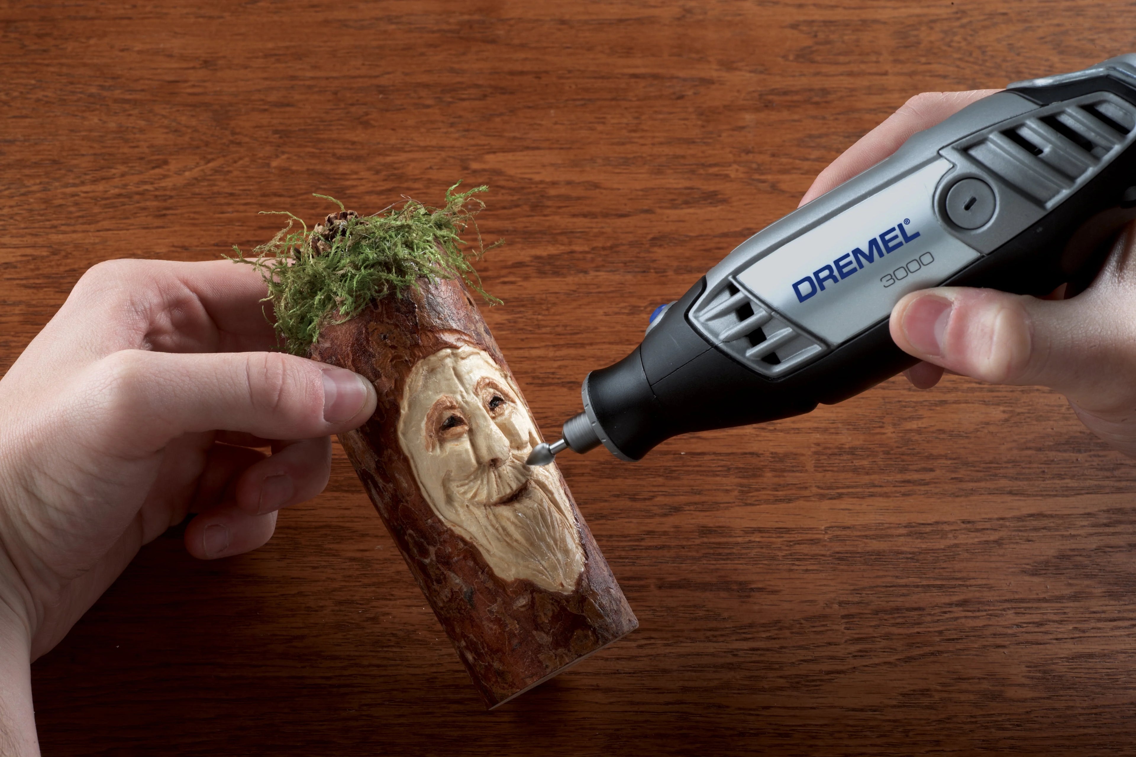 Dremel 3000-N/18 Variable Speed Rotary Tool with EZ Twist Nose Cap, 18 Accessories R231580