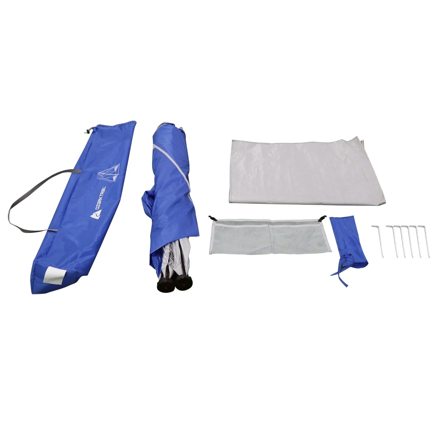 Ozark Trail Pop Up 1-Person Instant Tent, Blue Z89912