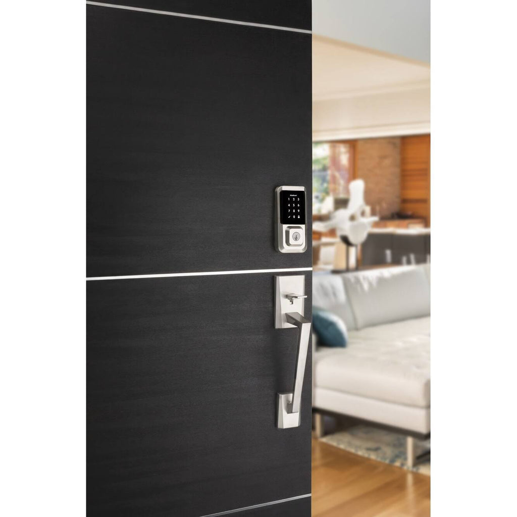 Kwikset Halo Touchscreen Wi-Fi Smart Lock Iron Black Y73191