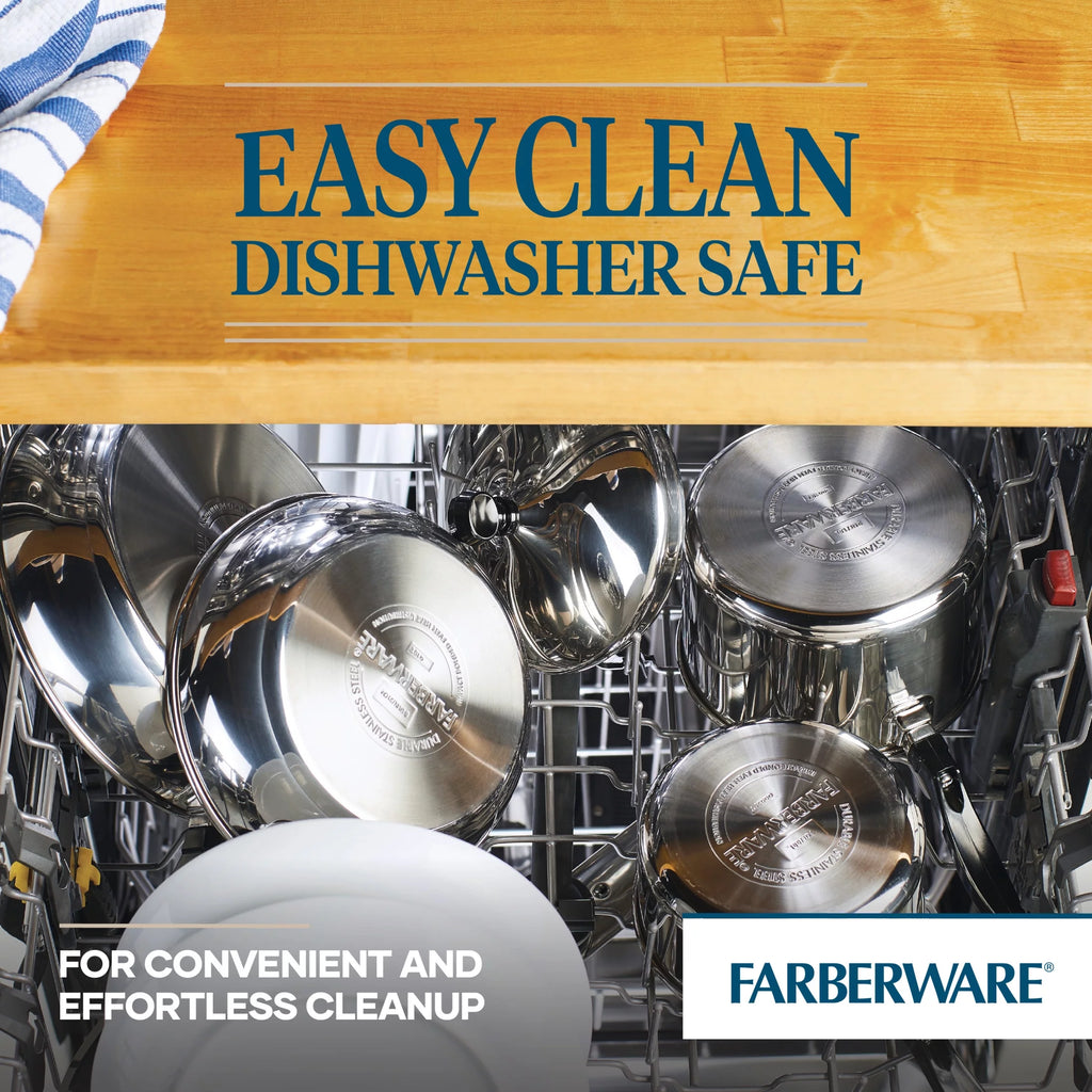 Farberware Classic 6 Quart Stainless Steel Saucepot F25317