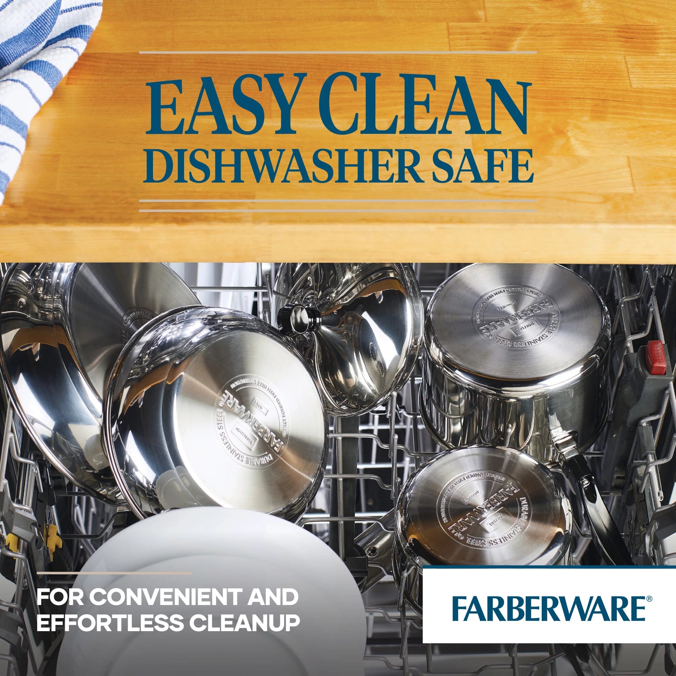 Farberware Classic 6 Quart Stainless Steel Saucepot F25317